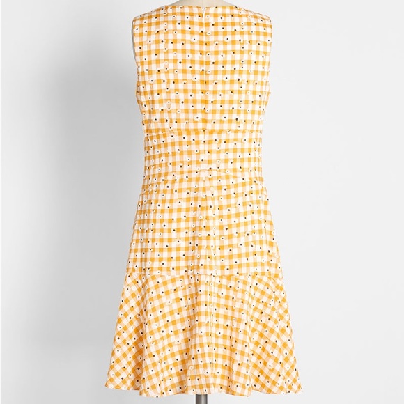 Modcloth gingham dress - size 4/6 - Picture 3 of 6